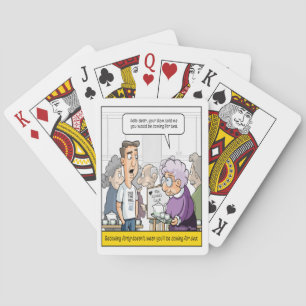 Punny 40:e födelsedagskalender casinokort