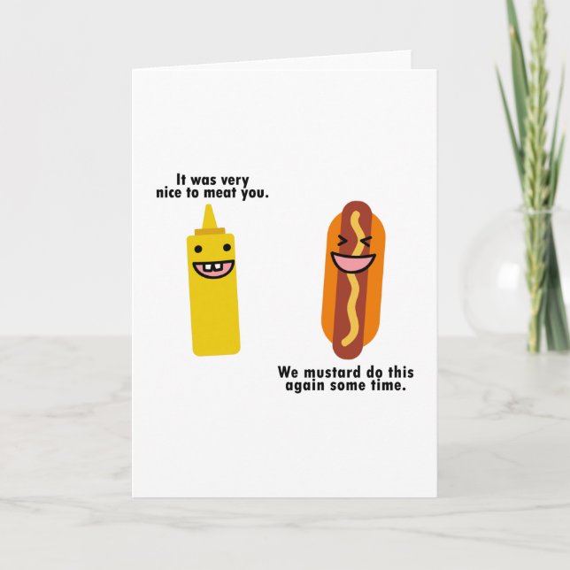 Punny Food Kort (Framsida)