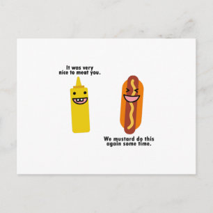 Punny Food Vykort