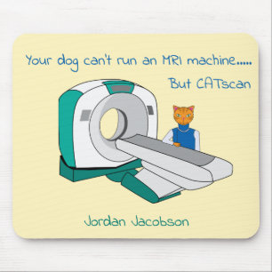 Punny Hundar kan inte springa ett MRI men CATscan Musmatta