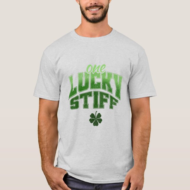 Punny Irish Shamrock St patricks day T-Shirt (Framsida)