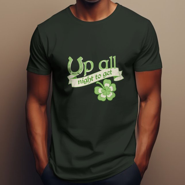 Punny Irish Shamrock St patricks day T-Shirt (Skapare uppladdad)