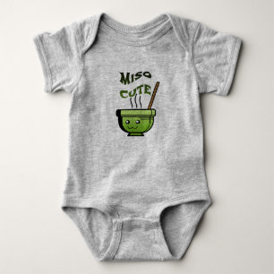 Punny Miso Cute Baby One Biet T Shirt