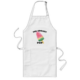 Punny Pappa Apron med Pockets: Food Recipe Laughs Långt Förkläde