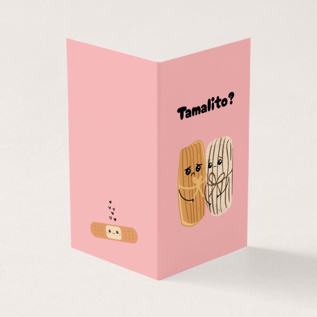 Punny spansk Get-well Card Kort (Utsida)