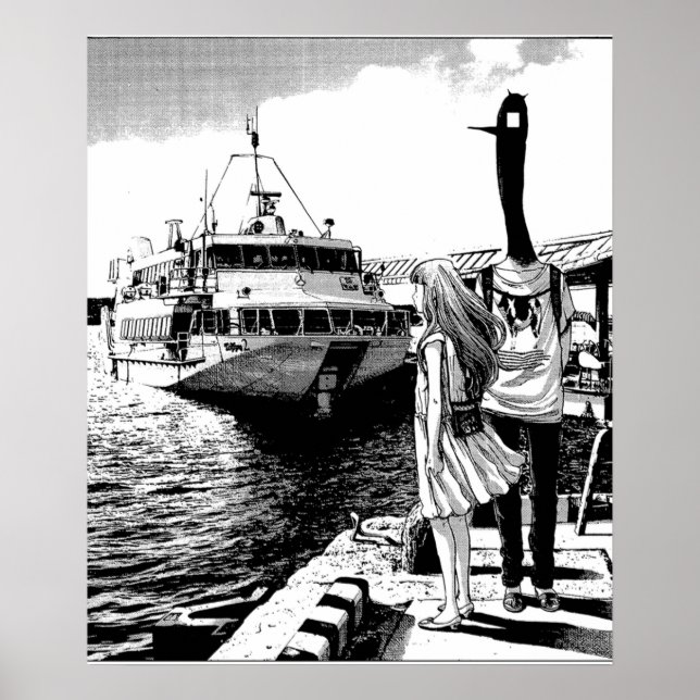 Punpun vid havet poster (Framsidan)