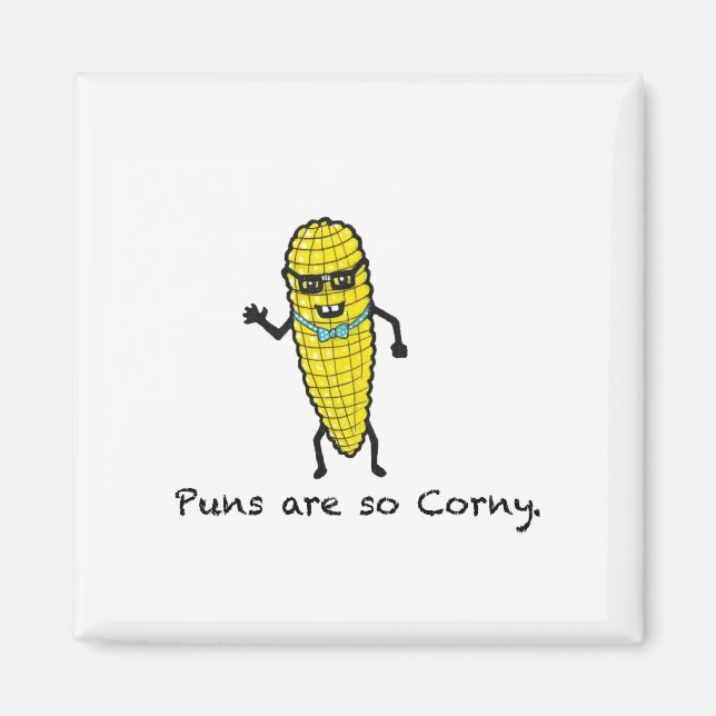Puns är Corny Magnet (Framsidan)