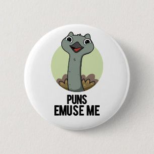 Puns Emuse Me Funny Emu Pun Knapp