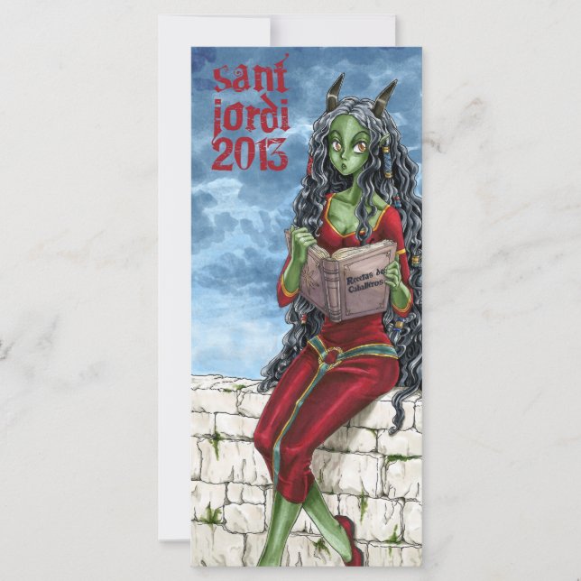 Punt de llibre Drac Sant Jordi 2013 (Framsida)