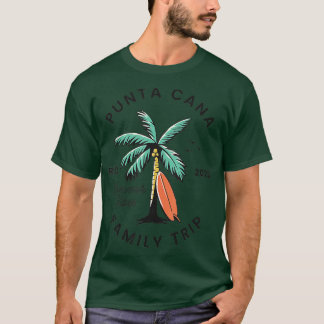 Punta Cana 2023 Dominikanska republikens familjeva T Shirt