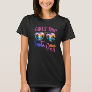 Punta Cana 2023 Girls Resa Sunglasses Summer Girlf T Shirt