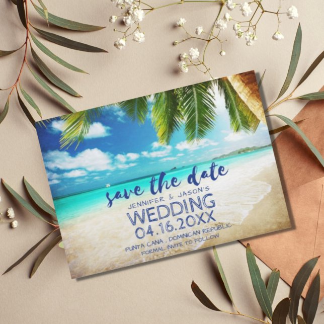 Punta Cana Beach Destination Wedding Spara Datumet (Skapare uppladdad)
