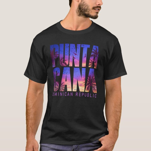 Punta Cana Beach Summer Vacation Matching Family G T Shirt (Framsida)