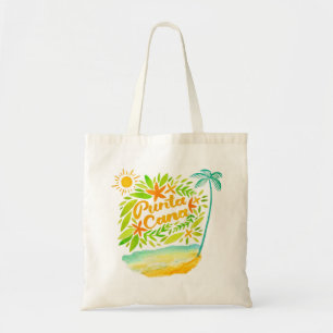 Punta Cana Beach Tote Tygkasse