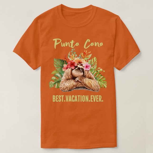 Punta Cana Best Vacation Aldrivenir Gift T Shirt (Design framsida)
