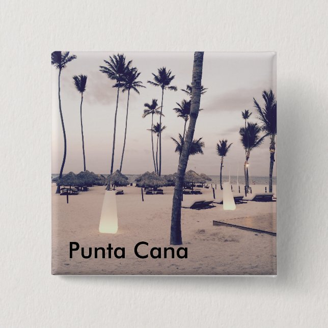 Punta Cana Button Knapp (Framsida)