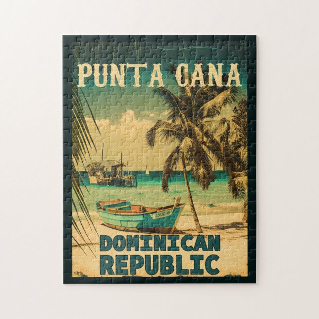 Punta Cana Dominican - Family Vacation Vintage 60  Pussel (Vertikal)