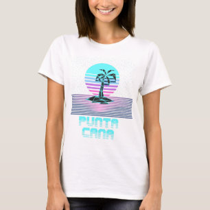 Punta Cana Dominican Republic 80s Retro-Vintage T Shirt
