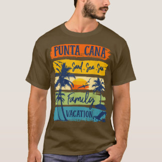 Punta Cana Dominican Vacation 2022 Matching Family T Shirt