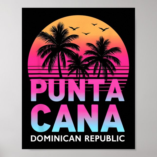 Punta Cana Dominikanska republiken Beach Vacation  Poster (Framsidan)