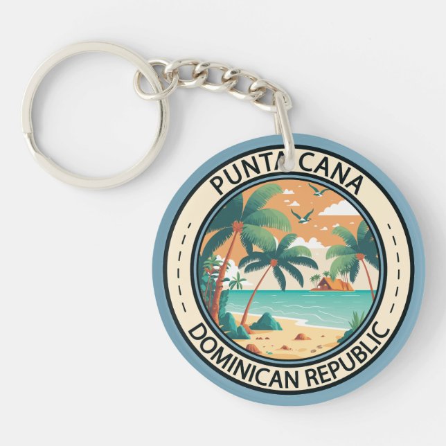 Punta Cana Dominikanska republiken Hut Badge (Framsidan)