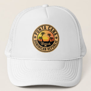 Punta Cana Dominikanska republiken - Retro Souveni Keps