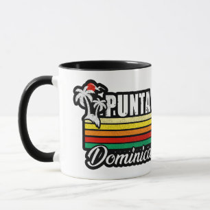 Punta Cana Dominikanska republiken - Retro Souveni Mugg