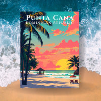 Punta Cana Dominikanska republiken Retro strand Re