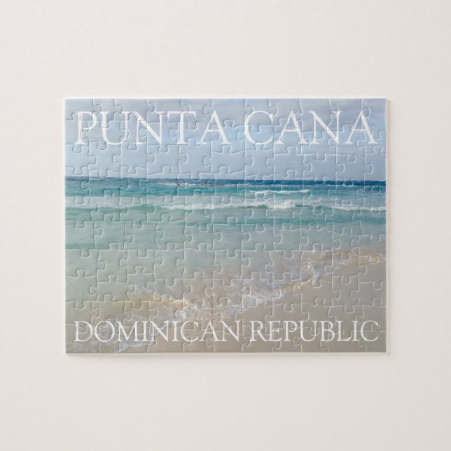 Punta Cana Dominikanska republiken Serene Beach Pu Pussel (Horisontell)