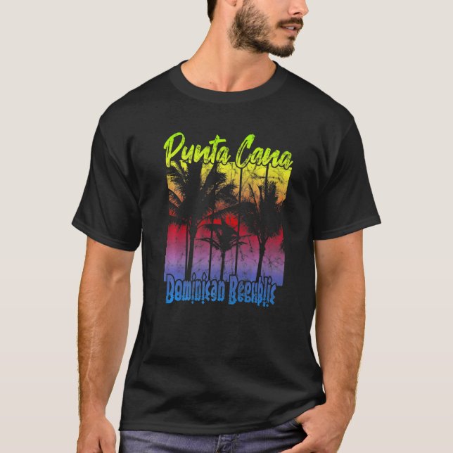 Punta Cana Dominikanska republiken T Shirt (Framsida)