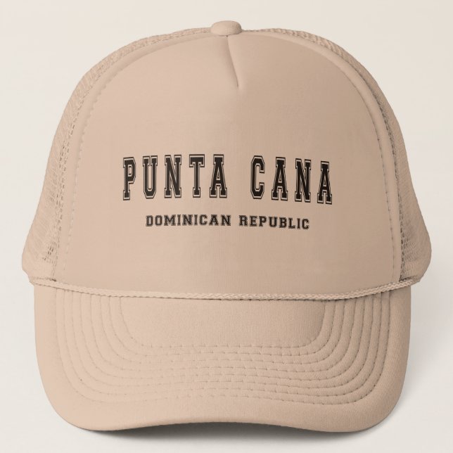 Punta Cana Dominikanska republiken Truckerkeps (Framsida)