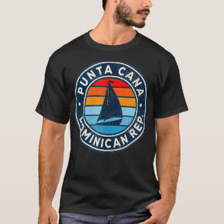 Punta Cana Dominikanska republikens Vintage Sailbo T Shirt