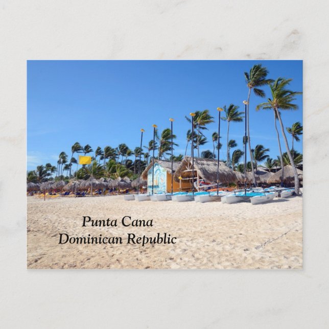 Punta Cana i Dominikanska republiken Vykort (Framsida)