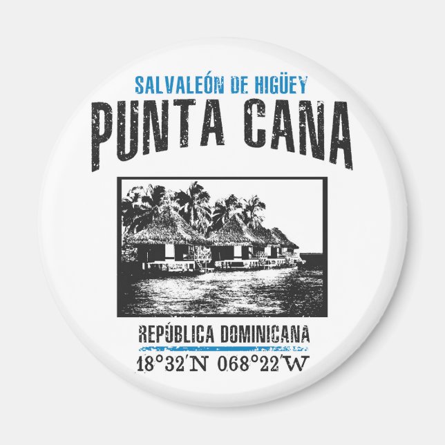 Punta Cana Magnet (Framsidan)