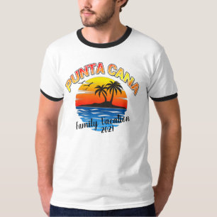 Punta Cana Sommarmatchning i Västindien Vacation T Shirt