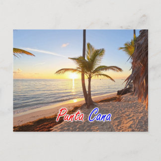 PUNTA CANA SUNRISE AMANECER POSTCARD VYKORT