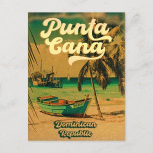 Punta Cana Tropical Bröllop spara datum Vykort