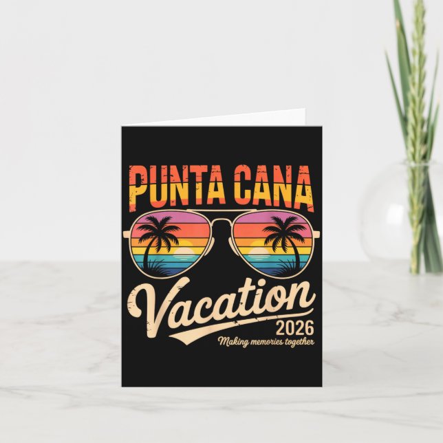 Punta Cana Vacation 2026 Making Memories Summer Be Kort (Framsida)
