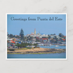 punta del este hälsning vykort