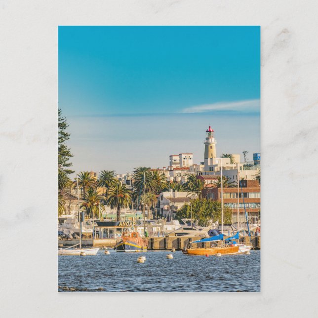 Punta del Este Port, Uruguay Vykort (Framsida)