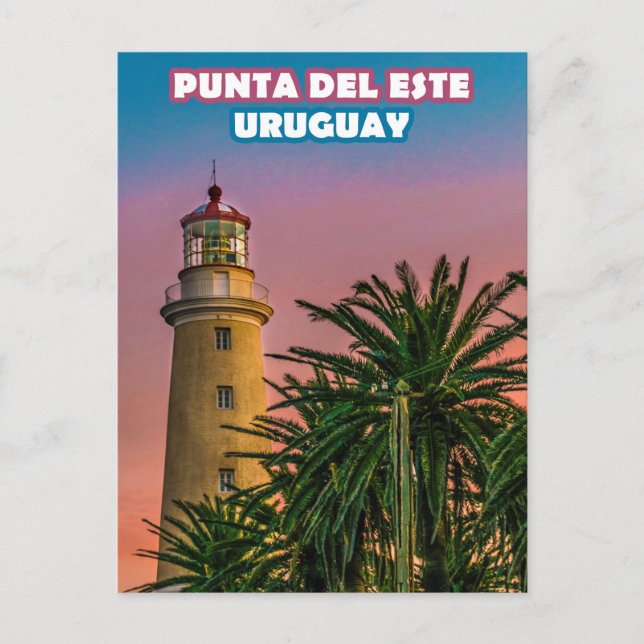 Punta del Este Poster Skriv ut Vykort (Framsida)