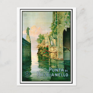 Punta Di Balbianello och Comosjön Vykort