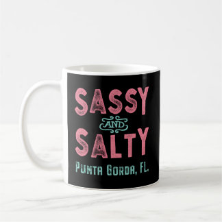 Punta Gorda Florida Sassy och Salty Kaffemugg