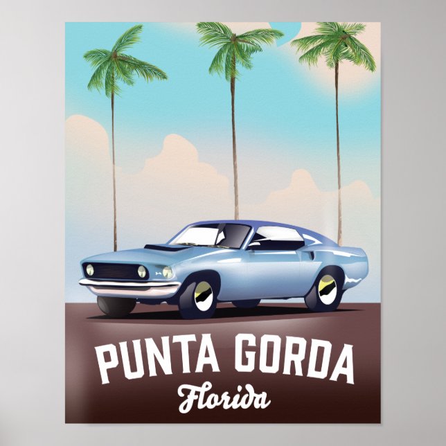 Punta Gordo Florida Poster (Framsidan)