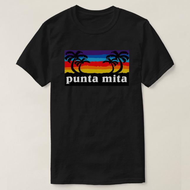 Punta Mita Mexiko T Shirt (Design framsida)