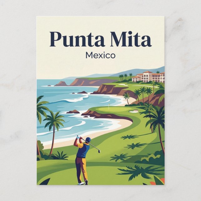 Punta Mita Mexiko Vykort (Framsida)