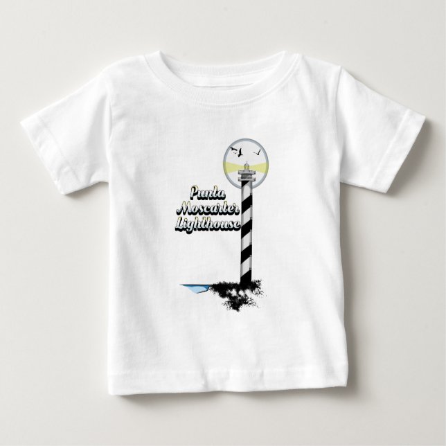 Punta Moscarter Lighthouse T Shirt (Framsida)