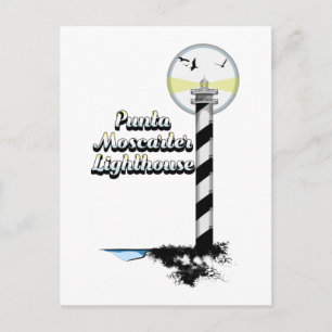 Punta Moscarter Lighthouse Vykort
