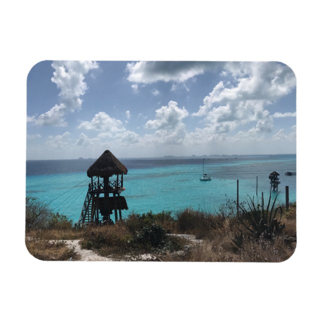 Punta Sur, Isla Mujeres, Mexiko Photo Magnet (Horisontell)