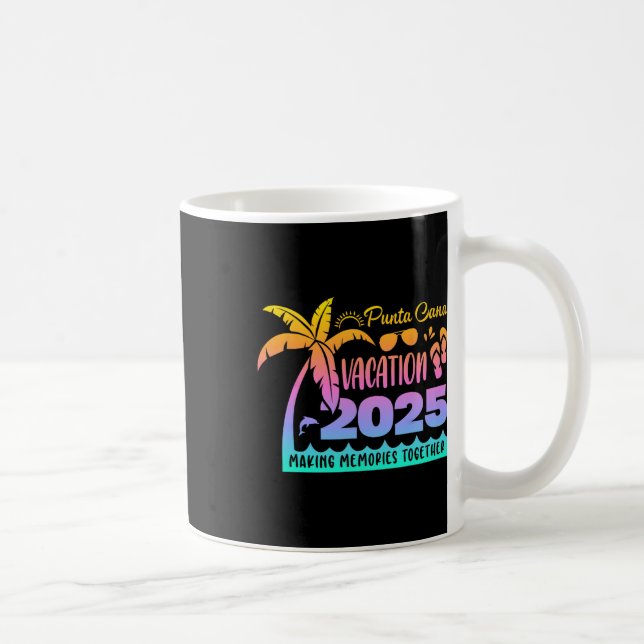 Punta Vacation Cana 2025 Making Memories Together  Kaffemugg (Höger)